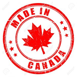 Made in Canada vector icon